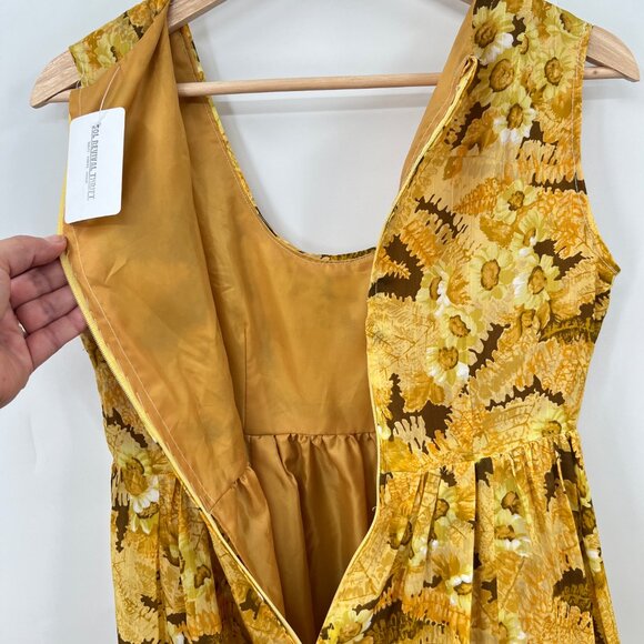 Vintage Handmade Floral  Maxi Dress - Picture 7 of 7